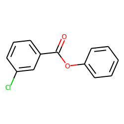 3-Chlorobenzoic acid, phenyl ester