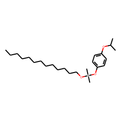 Silane, dimethyl(4-isopropoxyphenoxy)tridecyloxy-