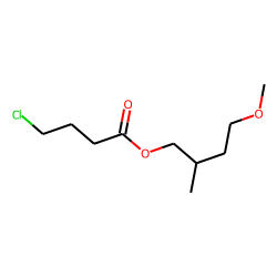 4-Chlorobutyric acid, 4-methoxy-2-methylbutyl ester