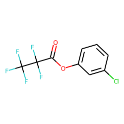 3-Chlorophenol, pentafluoropropionate