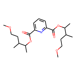 2,6-Pyridinedicarboxylic acid, di(5-methoxy-3-methylpent-2-yl) ester