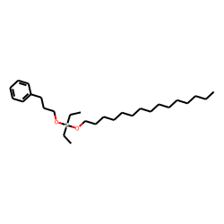 Silane, diethylpentadecyloxy(3-phenylpropoxy)-