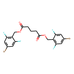 Glutaric acid, di(2,6-difluoro-4-bromobenzyl) ester