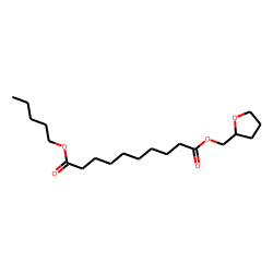 Sebacic acid, tetrahydrofurfuryl pentyl ester
