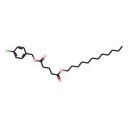 Glutaric acid, 4-chlorobenzyl dodecyl ester