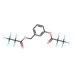 3-Hydroxybenzyl alcohol, bis(pentafluoropropionate)