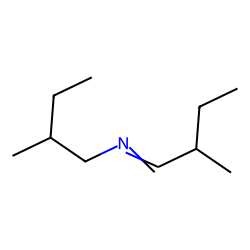 1-Butanamine, 2-methyl-n-(2-methylbutylidene)-