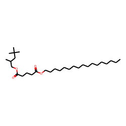 Glutaric acid, heptadecyl 2,4,4-trimethylpentyl ester