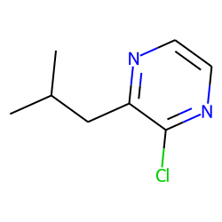 Pyrazine, 2-chloro-3-(2-methylpropyl)-