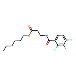 «beta»-Alanine, N-(2,3,4-trifluorobenzoyl)-, hexyl ester