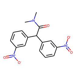 N,N-Dimethyl-2-(3-nitro-phenyl)-2-(3-nitro-phenyl)-acetamide
