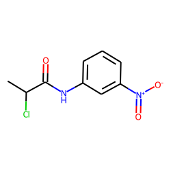 Propanamide, N-(3-nitrophenyl)-2-chloro-