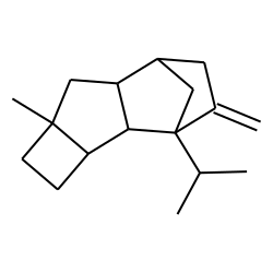 Decahydro-3a-methyl-6-methylene-1-(1-methylethyl)cyclobuta[1,2:3,4]dicyclopentadiene