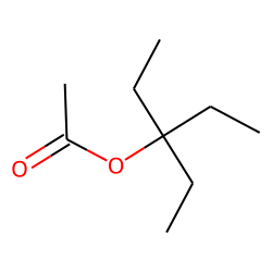 Acetic acid, 3-ethylpent-3-yl ester