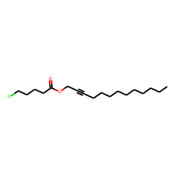 5-Chlorovaleric acid, tridec-2-ynyl ester