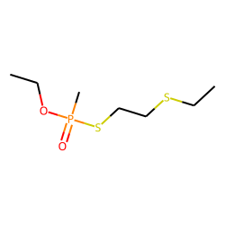 o-Ethyl S-2-(ethylthio)ethyl methylphosphonothiolate