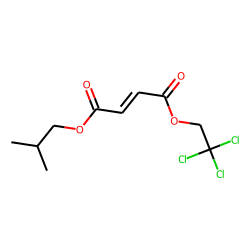 Fumaric acid, isobutyl 2,2,2-trichloroethyl ester