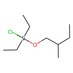Silane, chlorodiethyl(2-methylbutoxy)-