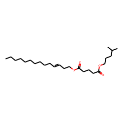 Glutaric acid, isohexyl tetradec-3-enyl ester