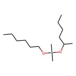 Silane, dimethyl(2-hexyloxy)hexyloxy-