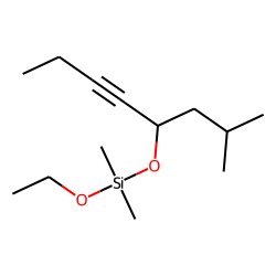Silane, dimethyl(2-methyloct-5-yn-4-yloxy)ethoxy-