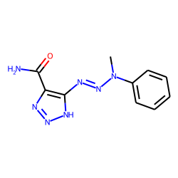 Triazole-4-carboxamide, (1h)-1,2,3-, 5-[(n-methyl-n-phenyl)-1-triazeno]-