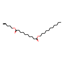 Sebacic acid, undecyl pent-4-enyl ester