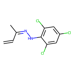 3-Buten-2-one, 2,4,6-trichlorophenyl hydrazone