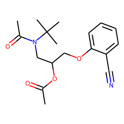 Bunitrolol, acetylated