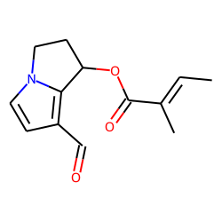 7-Angeloyl-1-formyl-6,7-dihydro-5H-pyrrolizine