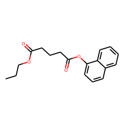Glutaric acid, 1-naphthyl propyl ester