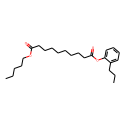 Sebacic acid, pentyl 3-propylphenyl ester