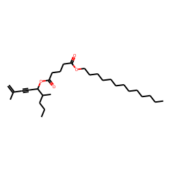 Glutaric acid, 2,6-dimethylnon-1-en-3-yn-5-yl tridecyl ester
