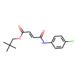 Fumaric acid, monoamide, N-(4-chlorophenyl)-, neopentyl ester