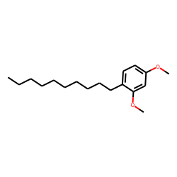 Benzene, 1,3-dimethoxy-4-decyl