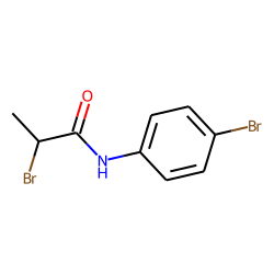 Propanamide, N-(4-bromophenyl)-2-bromo-