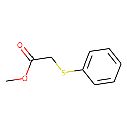 (Phenylthio)acetic acid methyl ester