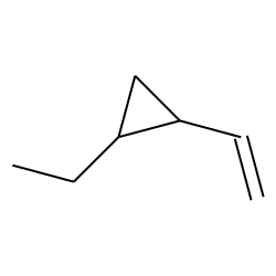 1-(1-ethenyl)-trans-2-ethyl-cyclopropane