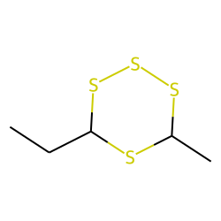 4-ethyl-6-methyl-1,2,3,5-tetrathiane