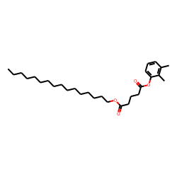 Glutaric acid, 2,3-dimethylphenyl hexadecyl ester