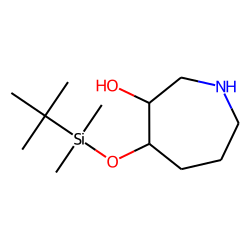 (3S,4S)-4-tert-butyldimethylsilyloxy-3-hydroxyazepane