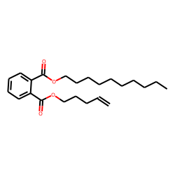 Phthalic acid, decyl pent-4-enyl ester