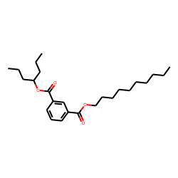 Isophthalic acid, decyl 1-propylbutyl ester