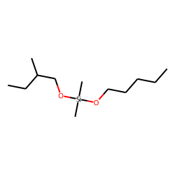 Silane, dimethyl(2-methylbutoxy)pentyloxy-