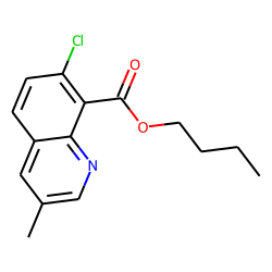 7-Chloro-3-methyl-quinoline-8-carboxylic acid, butyl ester