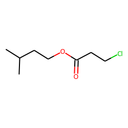 3-Chloropropanoic acid 3-methylbutyl ester
