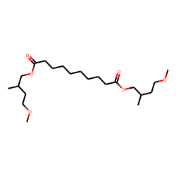 Sebacic acid, di(4-methoxy-2-methylpbutyl) ester