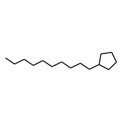 Cyclopentane, decyl-