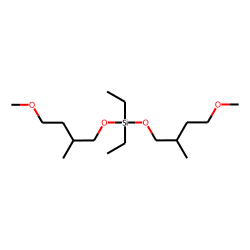 Silane, diethyldi(2-methyl-4-methoxybutoxy)-