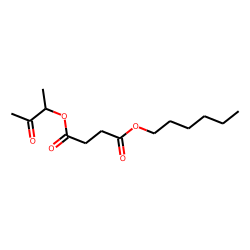 Succinic acid, hexyl 3-oxobut-2-yl ester